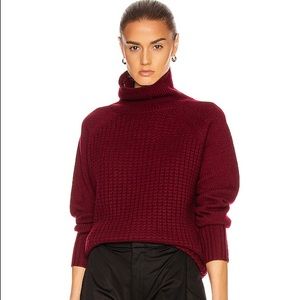 Nili Lotan Houston Wine Cashmere Sweater